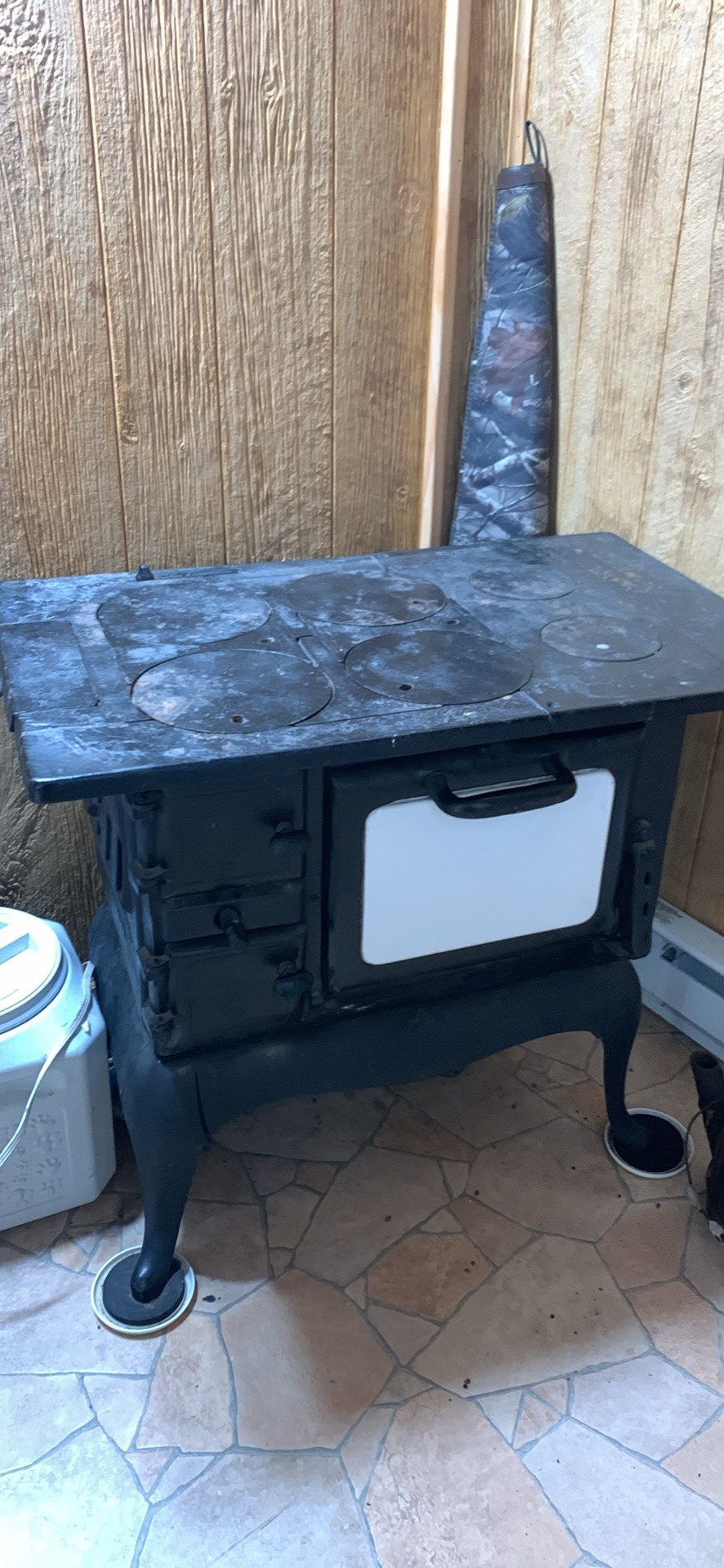 Antique Cast Iron Stove, Atlanta Works