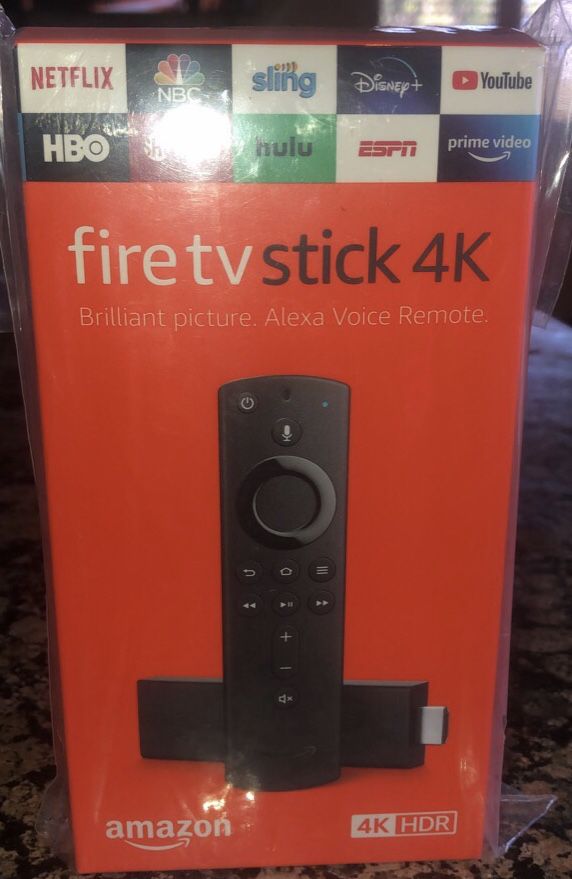 Amazon Firestick 4k Alexa Voice Remote