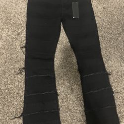 VALABASAS STACKED JEANS