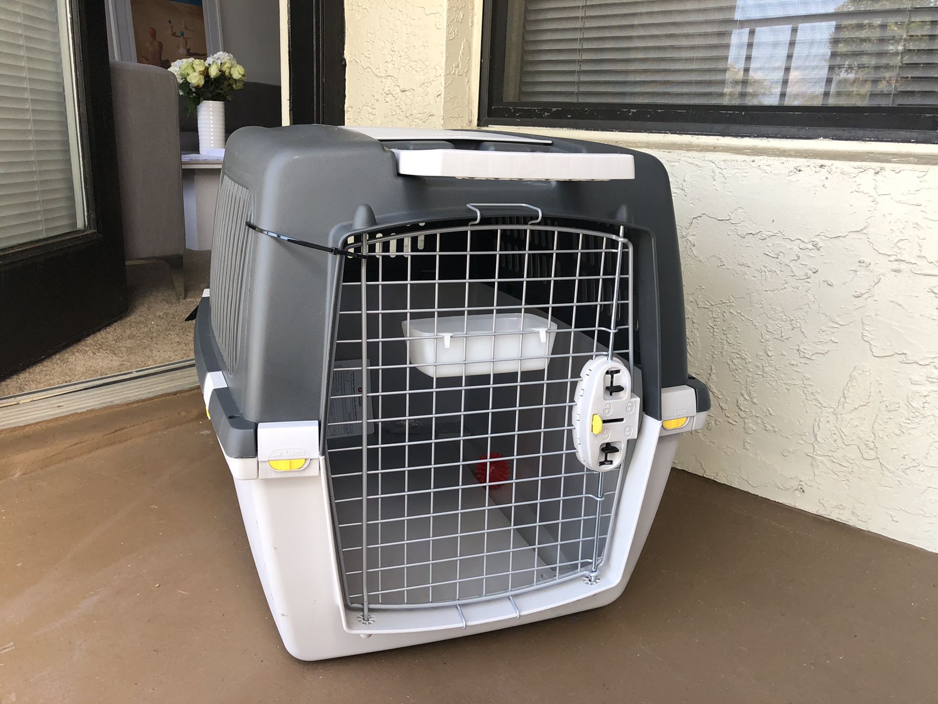 Airline approved dog cage!