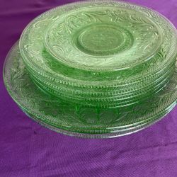 Platos De Tiara Indiana 8 Piezas 4 Medianos 3 Grandes Y Una Chico