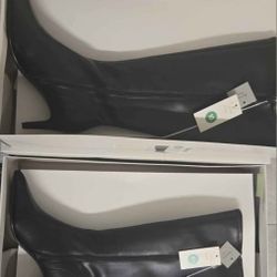 A New Day Black Heeled Boots
