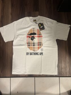 White burberry T-Shirt Size XL,XXL