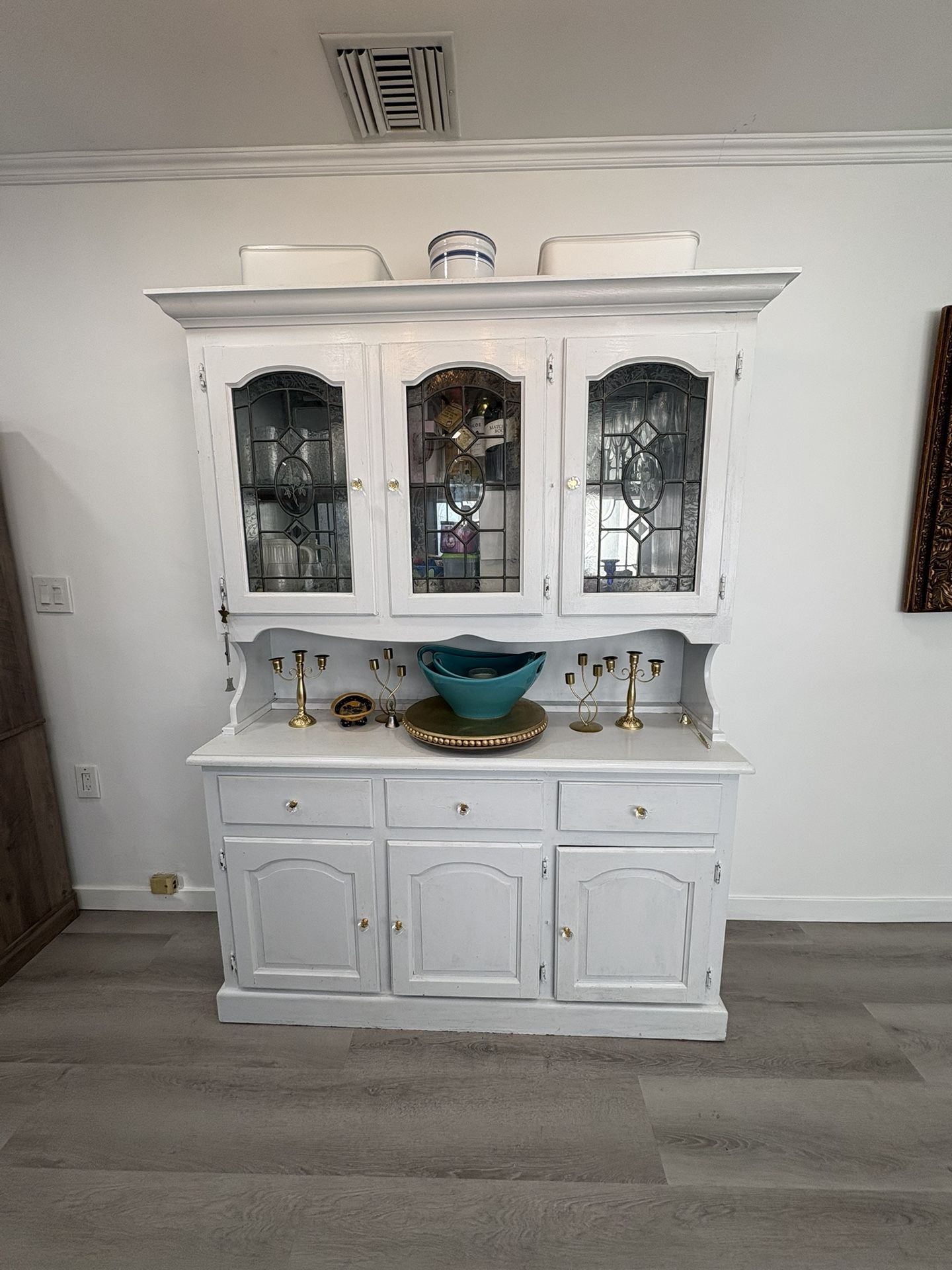 White China Cabinet