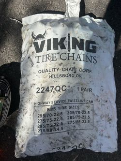 Viking Tire Chains 2247QC Highway Service 2Pair
