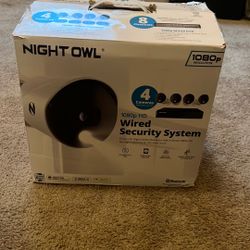 Night Owl Wired Security System 4 Cameras