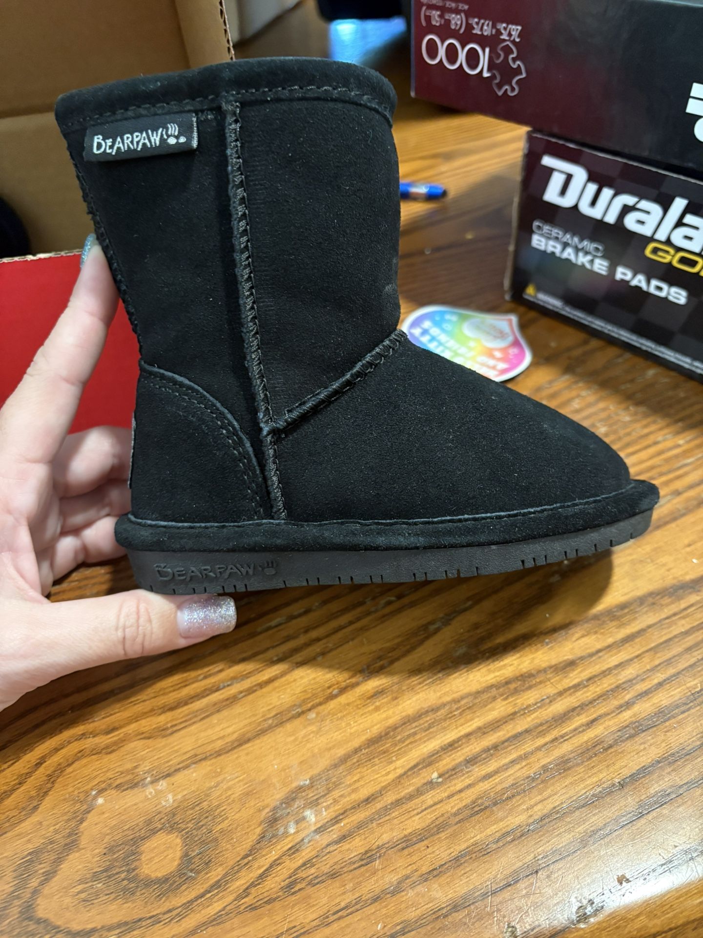 Little Girls Size 7 Bearpaws Boots