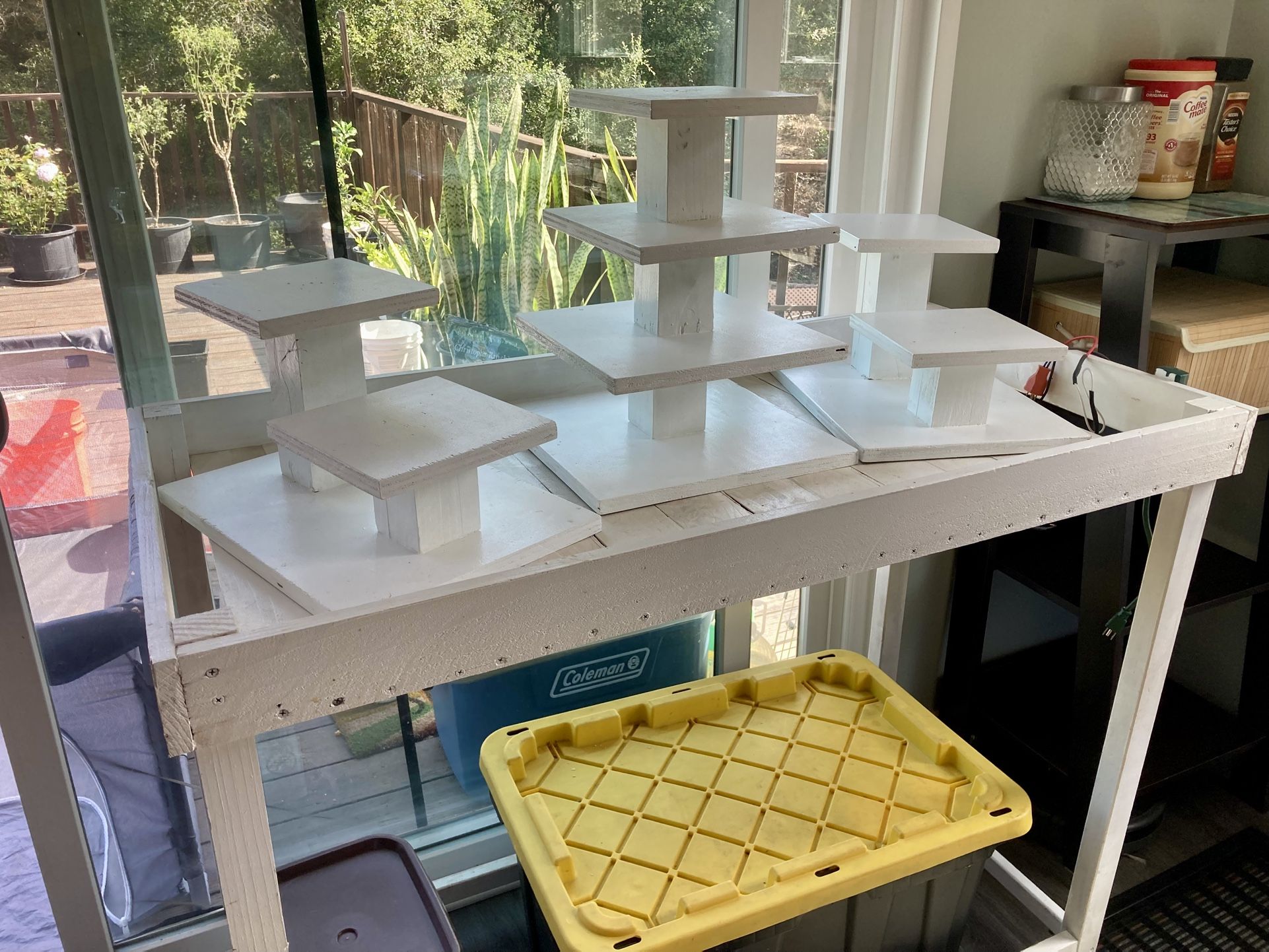 Party Table And Snack Tiers
