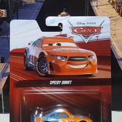Disney Pixar Cars Speedy Comet Blinkr #21Piston Cup Racer