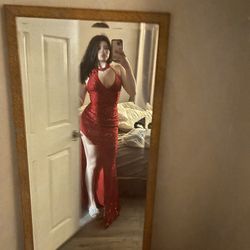 Red Prom Dress 50$