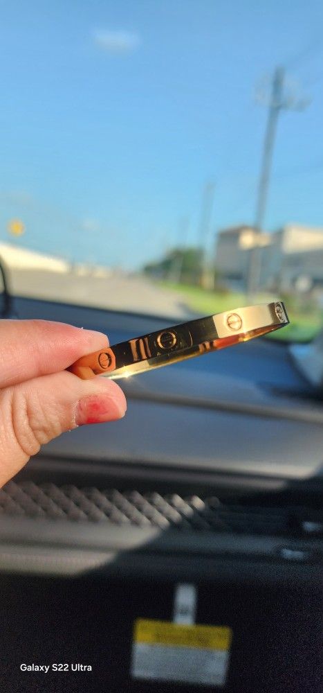 18k Gold Plated Love Bracelet