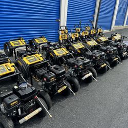 Dewalt Pressurewasher different sizes different price