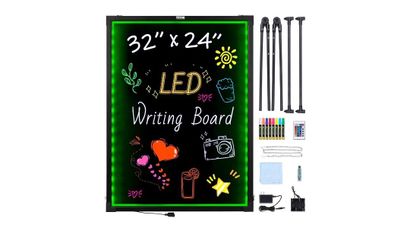 LED Writing Board 32x24 Neon Sign w/ Remote OPEN BOX Complete