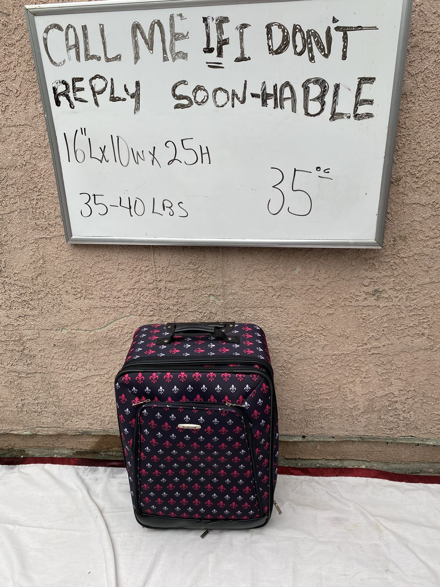 Maletas Luggage $35 Each