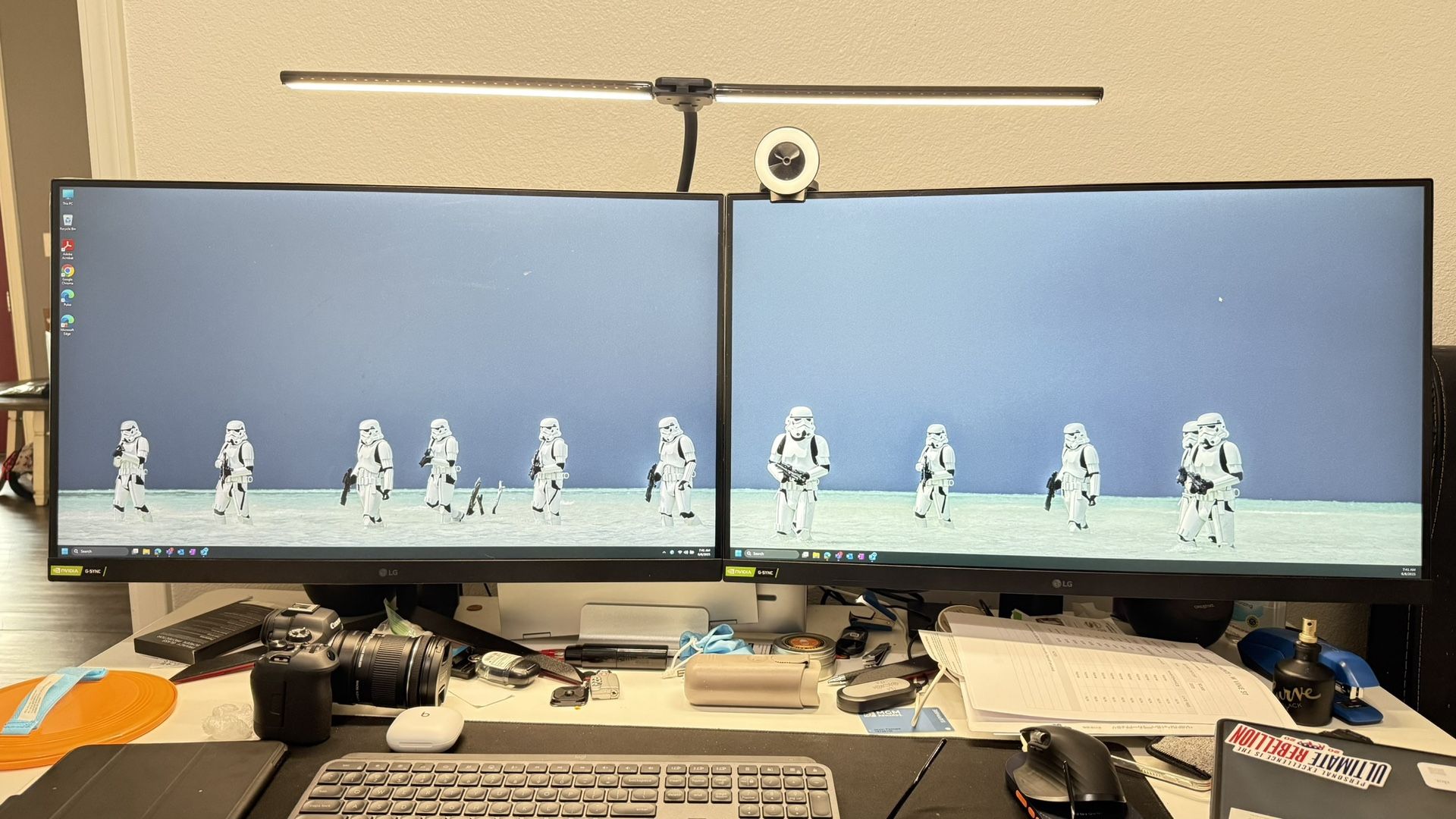 Two LG UG 32” 1440p Gaming Monitors