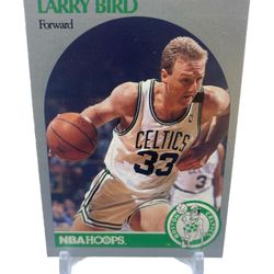 1990 NBA HOOPS Larry Bird #39