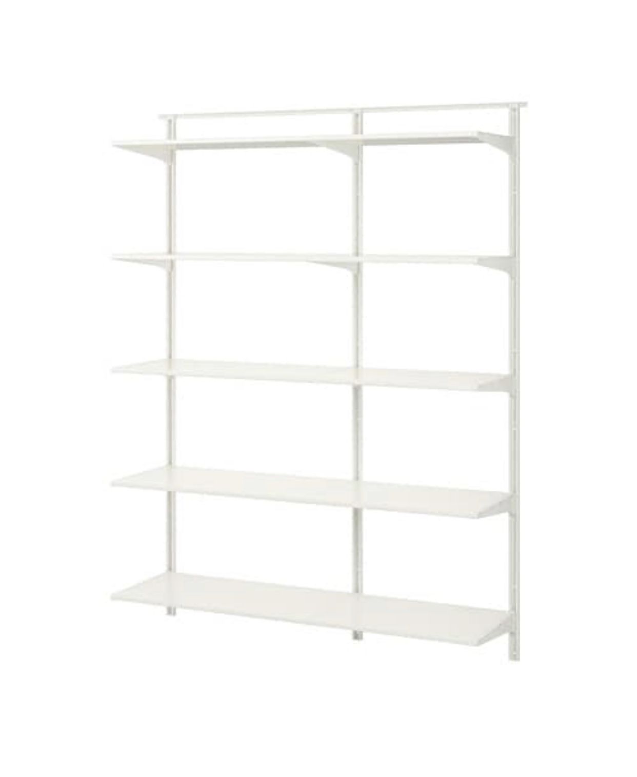 Ikea Algot Closet Shelving System Pieces