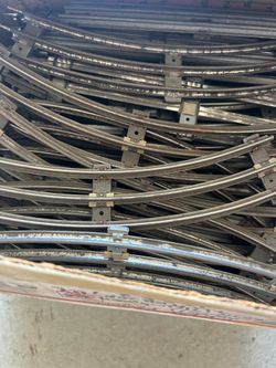 Antique railroad tracks