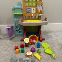 Fisher Price 2 In 1 garden And Kitchen 