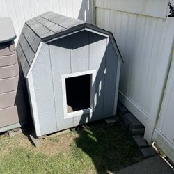 Grey Dog House Extra Large