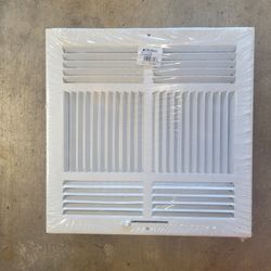 Airmate 12" x 12" Ceiling Metal Four Way Register 