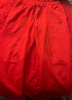 Nike Tech pants ( Red ) Large