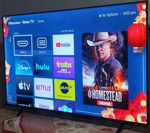 🔴SMART TV HISENSE 75" 4K ROKU LED HDR DOLBY VISION FULL UHD 2160p🟣 ( NEGOTIABLE ) 🔴