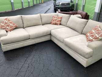 Huge sectional couch