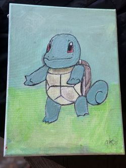Pokemon Squirtle Original Painting