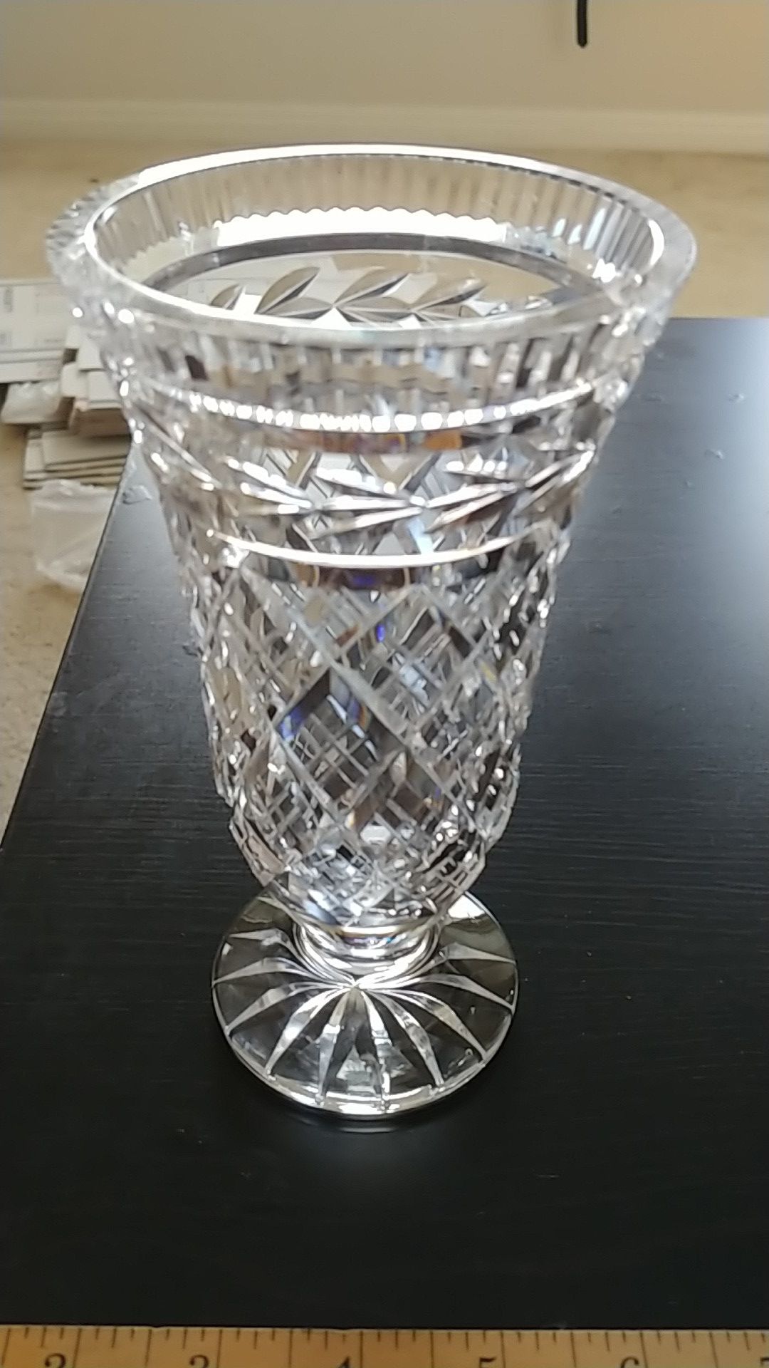 Waterford Heritage Crystal Vase