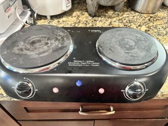 Estufa De Dos Quemadores Eléctrica 