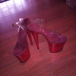 Red Stiletto Heels 