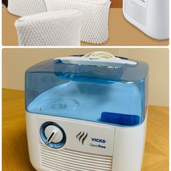 Vicks Germ Free Humidifier & 3 fiflters