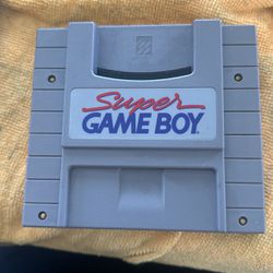 Super Nintendo Game: Super Game boy Adapter $35 Obo Habló Español