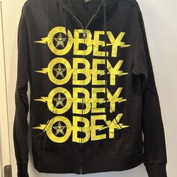 Obey Vintage Y2K Men’s Jacket Size Small Brand New 
