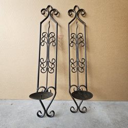 Wall Candle Holder Set Of Two