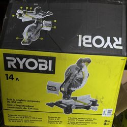 Ryobi 14 Amp Corded 10 in. Compound Miter Saw with LED Cutline Indicator, TS1346