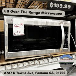 LG Over The Range Microwave 