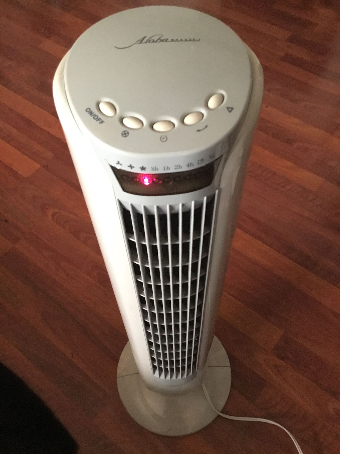 Aloha Breeze 32” 3 Speed Oscillating Tower Fan With Timer