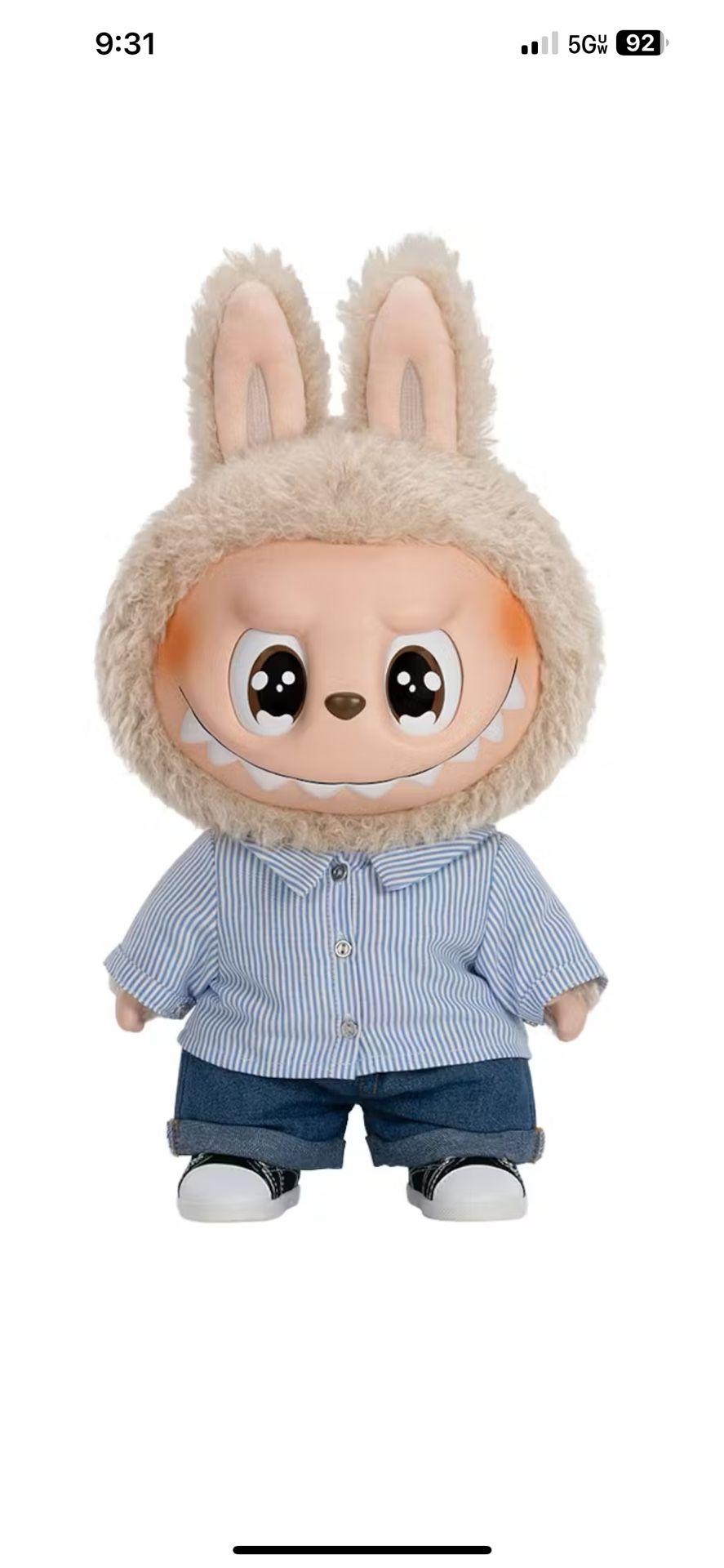 Pop mart Labubu The Monsters Vinyl Plush Doll