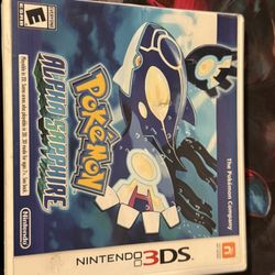 Pokemon Alpha Sapphire Nintendo 3ds
