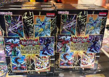 Yu-gi-oh! Magnificent Monsters Box 5 boxes.