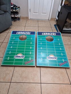 San Diego Charges Cornhole No Bean Bags