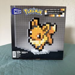 Mega Bloxs - Pokemon Eevee 323 Piece Pixel Art