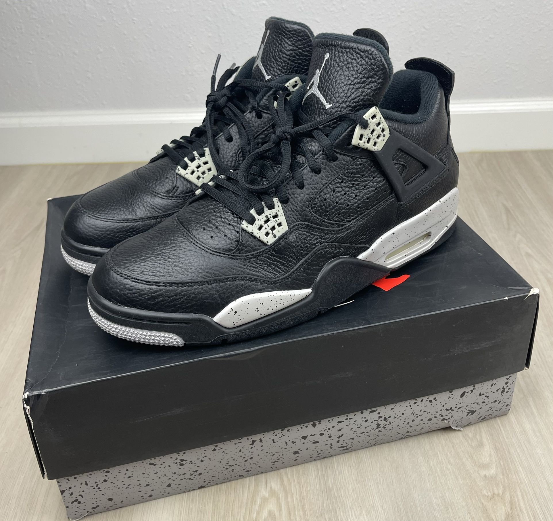 Jordan Retro 4 LS Oreo Size 13