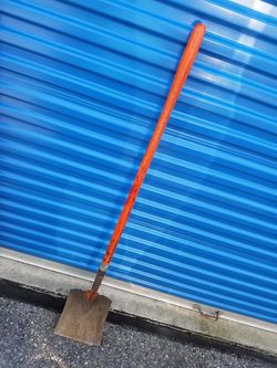 Ames fiberglass handled flat shovel