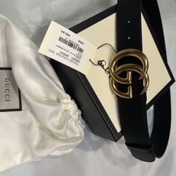 Double G Gucci Marmont Belt