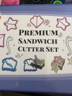 Kids Sandwich Cutter Set