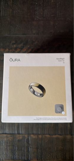 Oura Ring 5 Gold Size 13