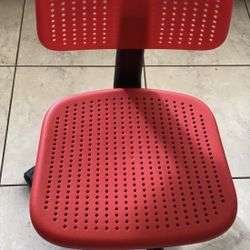 Ikea red chair